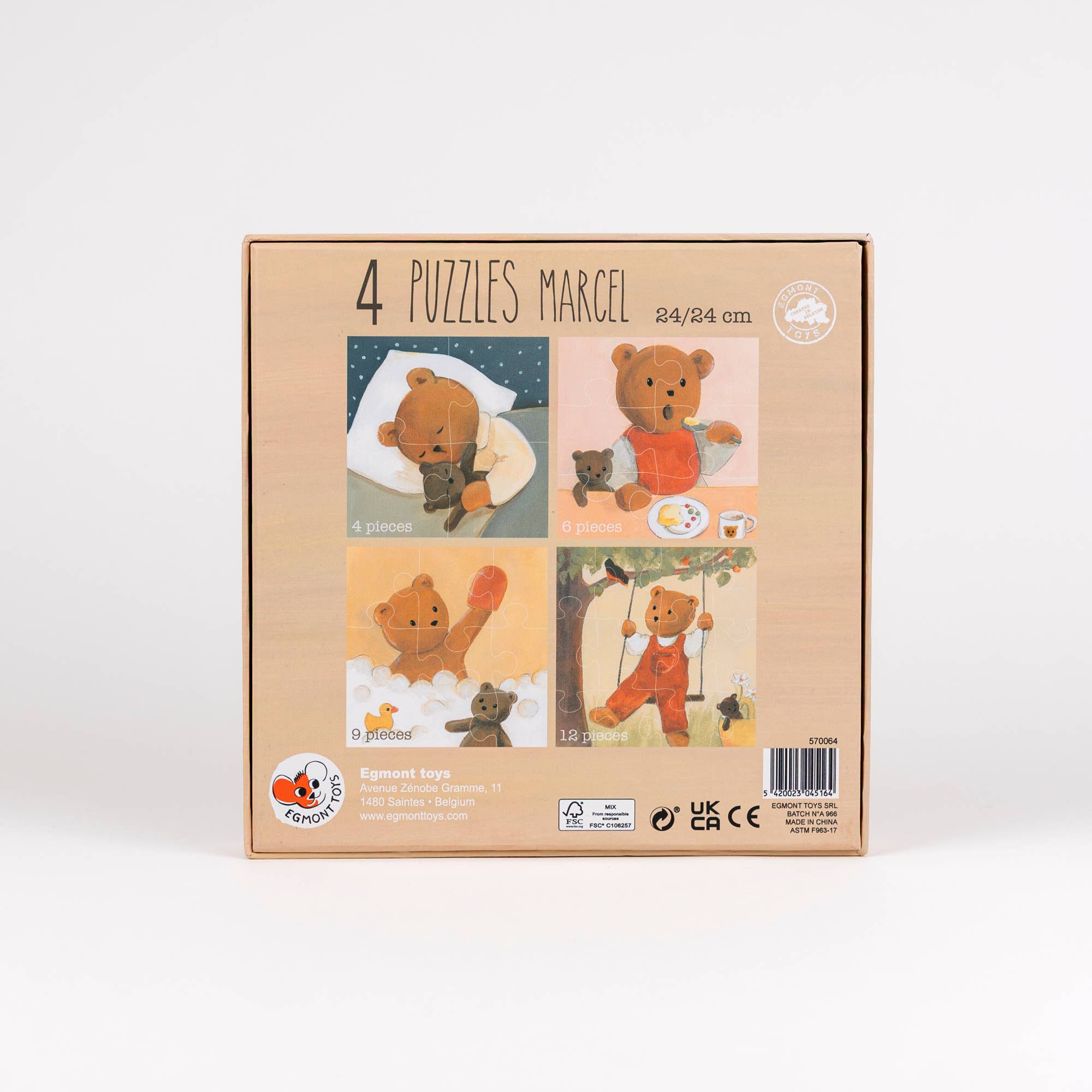 4 Puzzles Marcel EgmontTAYLOR + MAX