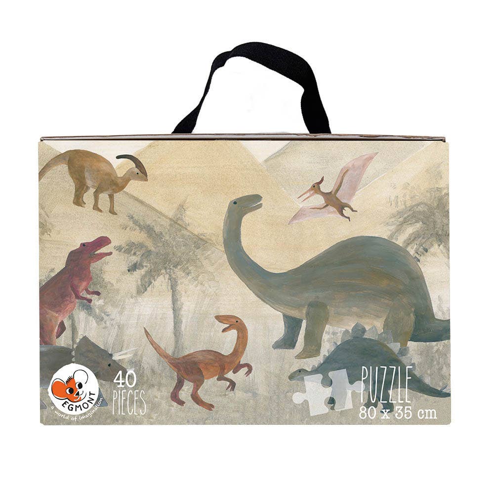 40 - piece Floor Puzzle: Dino EgmontTAYLOR + MAX