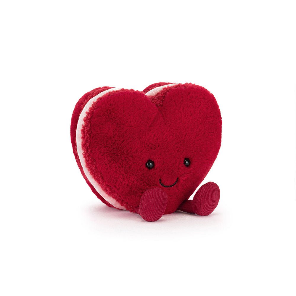 Amuseables Arlette Heart Macaron | Red Stuffed AnimalsJellycatTAYLOR + MAX