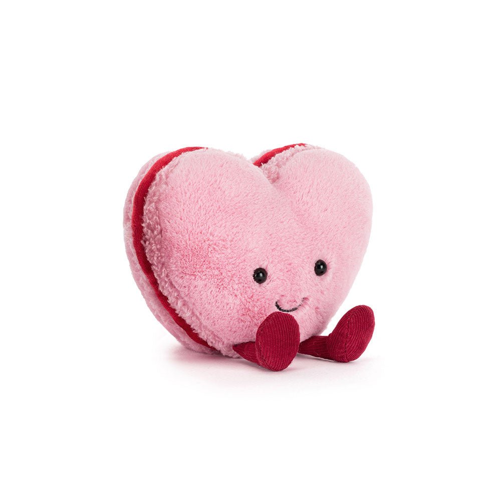 Amuseables Colette Heart Macaron | Pink Stuffed AnimalsJellycatTAYLOR + MAX