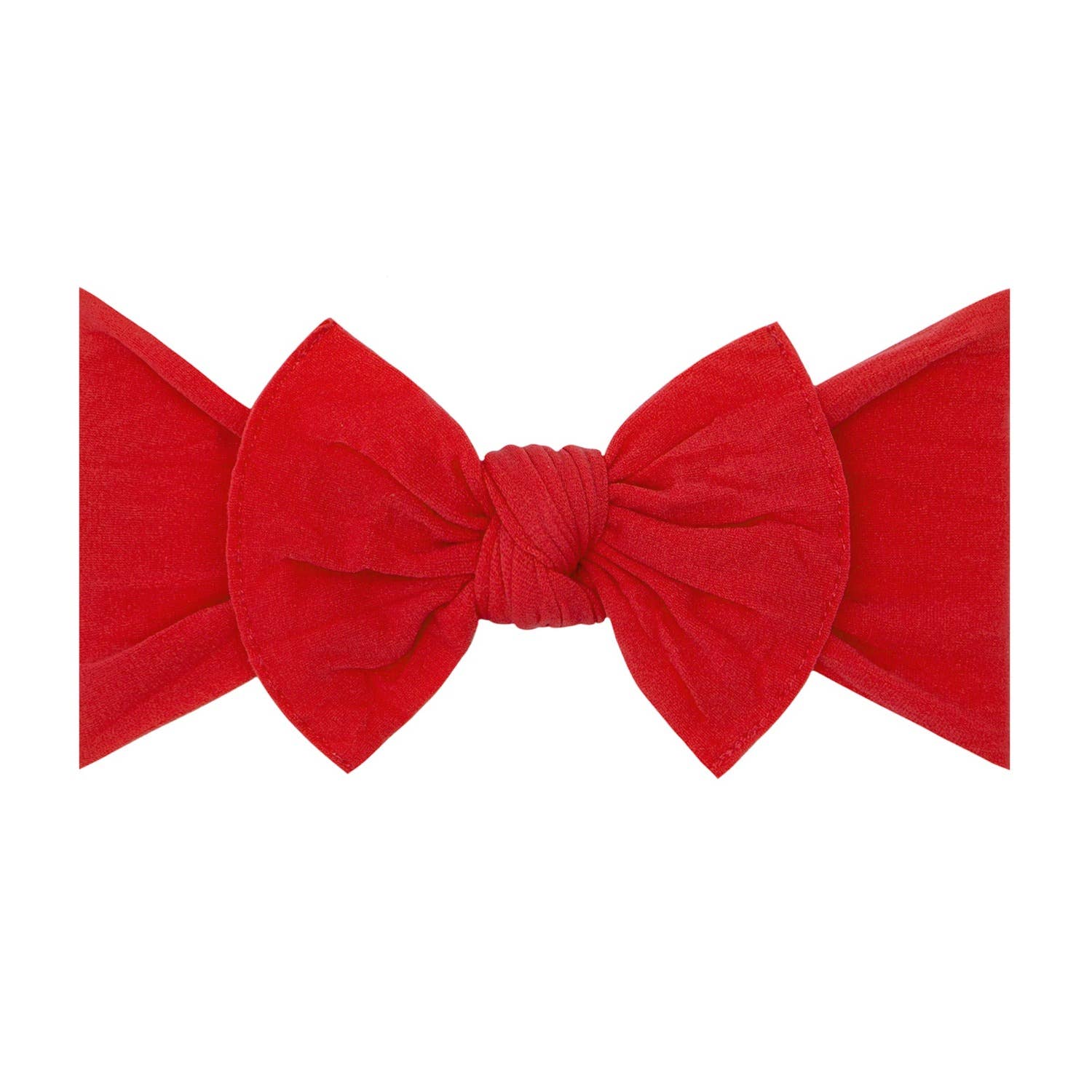 Baby Bling® The Original Knot soft nylon headband: Cherry red hair bowsBaby Bling BowsTAYLOR + MAX