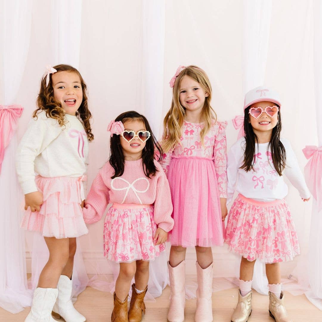Ballet Bow Tiered Tutu - Kids Dress Up Skirt - Coquette Baby & Toddler ClothingSweet WinkTAYLOR + MAX
