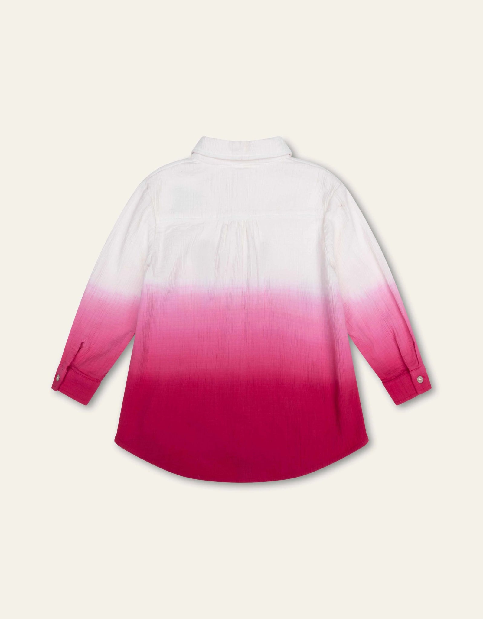 Oilily Biggy Oversized Dip - Dyed Button Up Shirt W/ Patches ShirtOililyTAYLOR + MAX