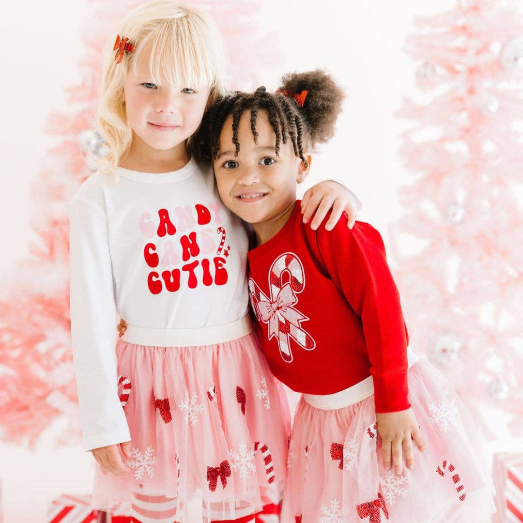 Candy Cane Patch Christmas Sweatshirt sweatshirtSweet WinkTAYLOR + MAX