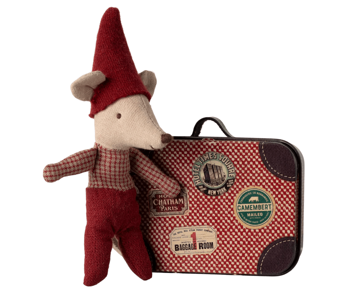 Christmas Mouse | Baby in Suitcase DollMailegTAYLOR + MAX