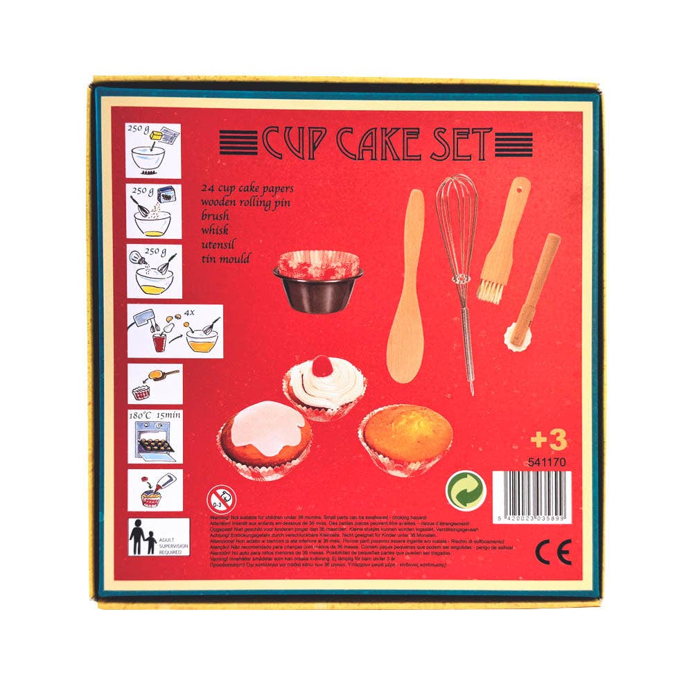 Cupcake Baking Set with Recipe pretend playEgmontTAYLOR + MAX