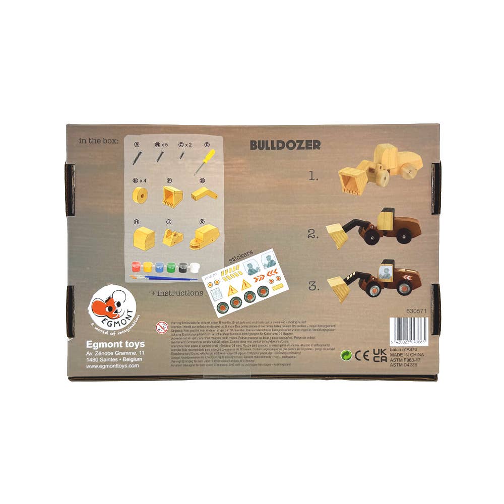 DIY Wooden Bulldozer bullEgmontTAYLOR + MAX