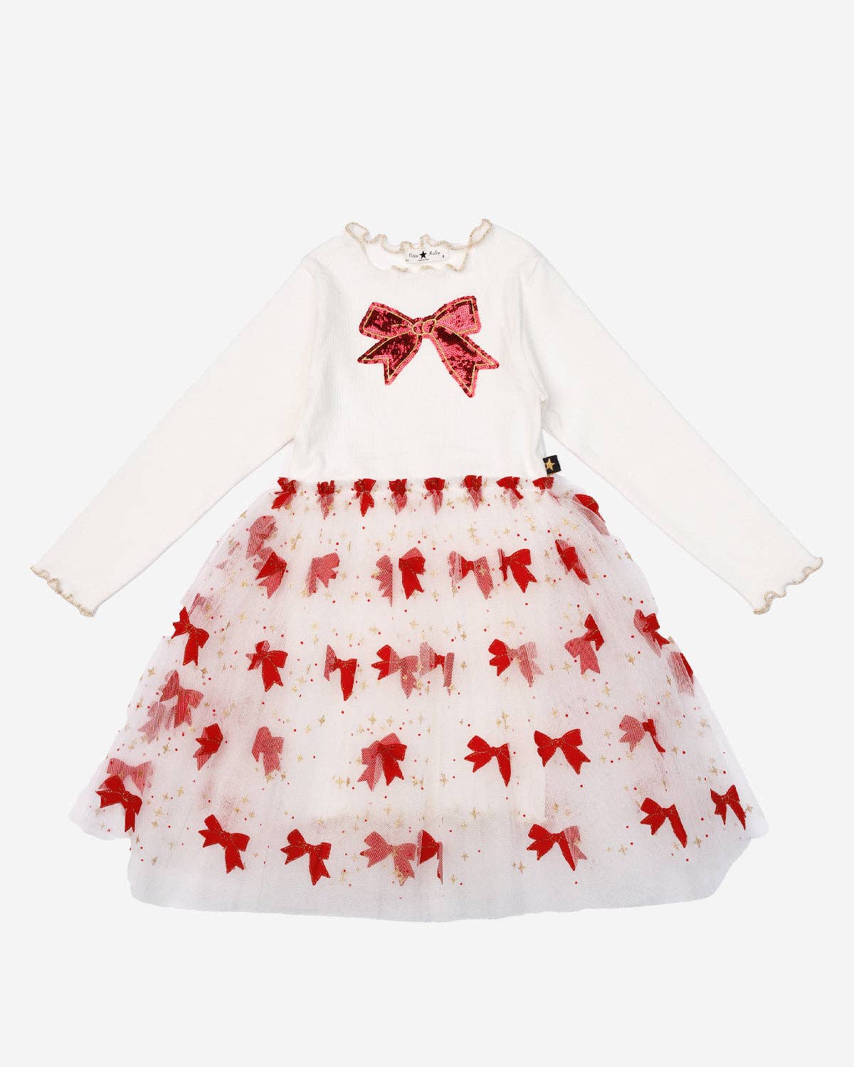 Evelyn Bow Tutu Dress DressPetite HaileyTAYLOR + MAX