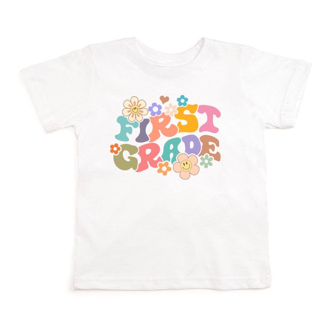First Grade Retro Short Sleeve T-Shirt - Back To School ClothingTAYLOR + MAXTAYLOR + MAX