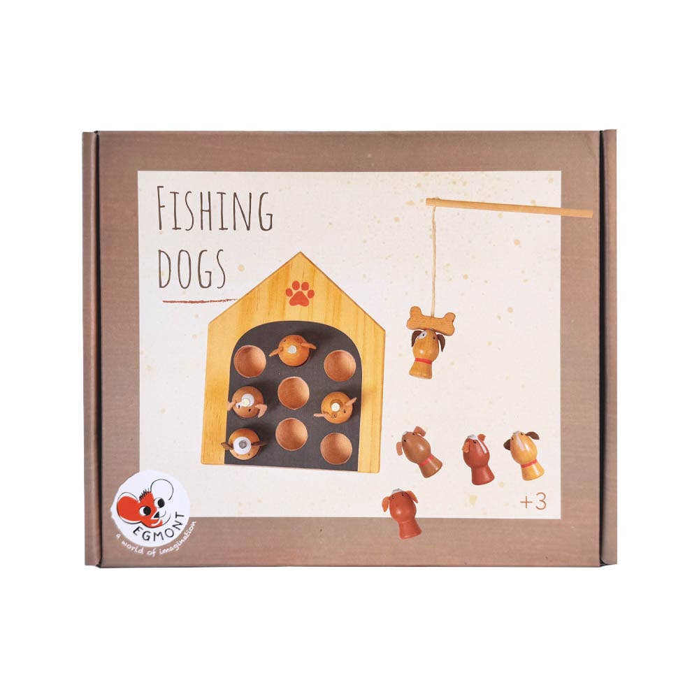Fishing Dogs Wooden & Pegged PuzzlesEgmontTAYLOR + MAX