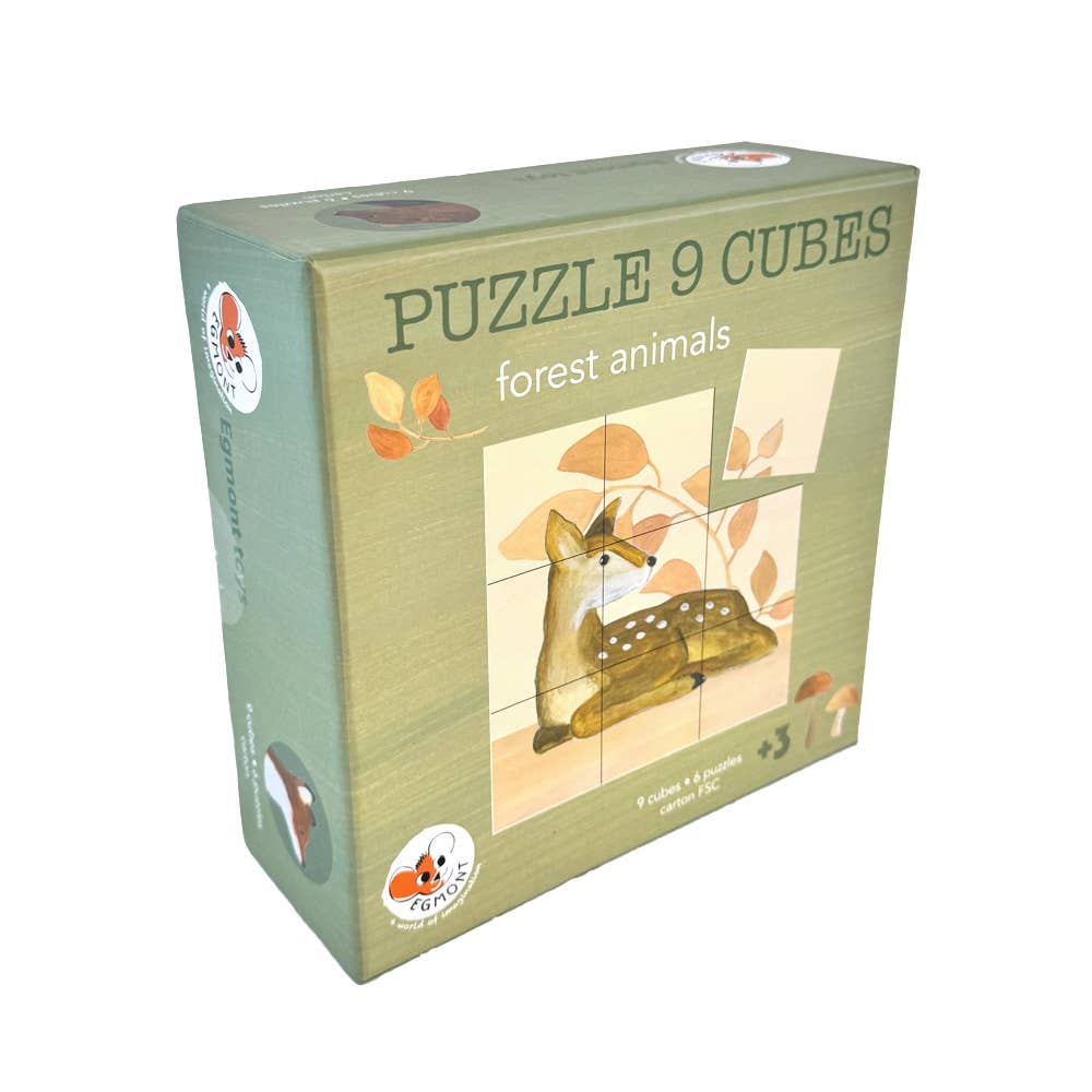 Forest Puzzle Cube Wooden BlocksEgmontTAYLOR + MAX
