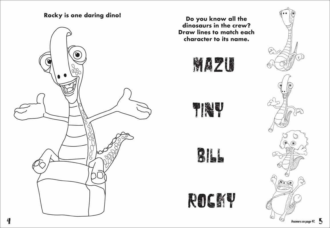 Gigantosaurus: Coloring and Activity Book with Crayons by Delaney Foerster: Paperback; 48 pages / English Simon & SchusterTAYLOR + MAX