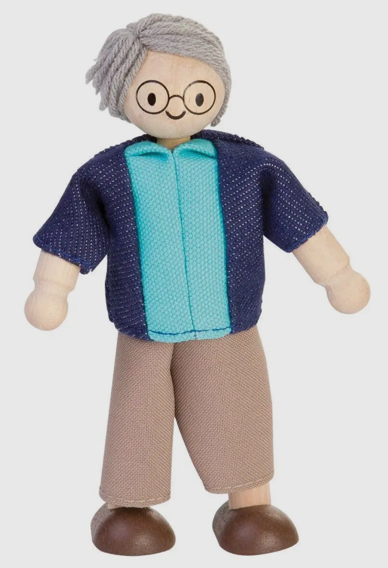 Grandfather Wooden Doll dollsplantoysTAYLOR + MAX