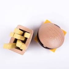 Hamburger + Fry Musical Play Set Wooden Toyskiko+ & gg*TAYLOR + MAX