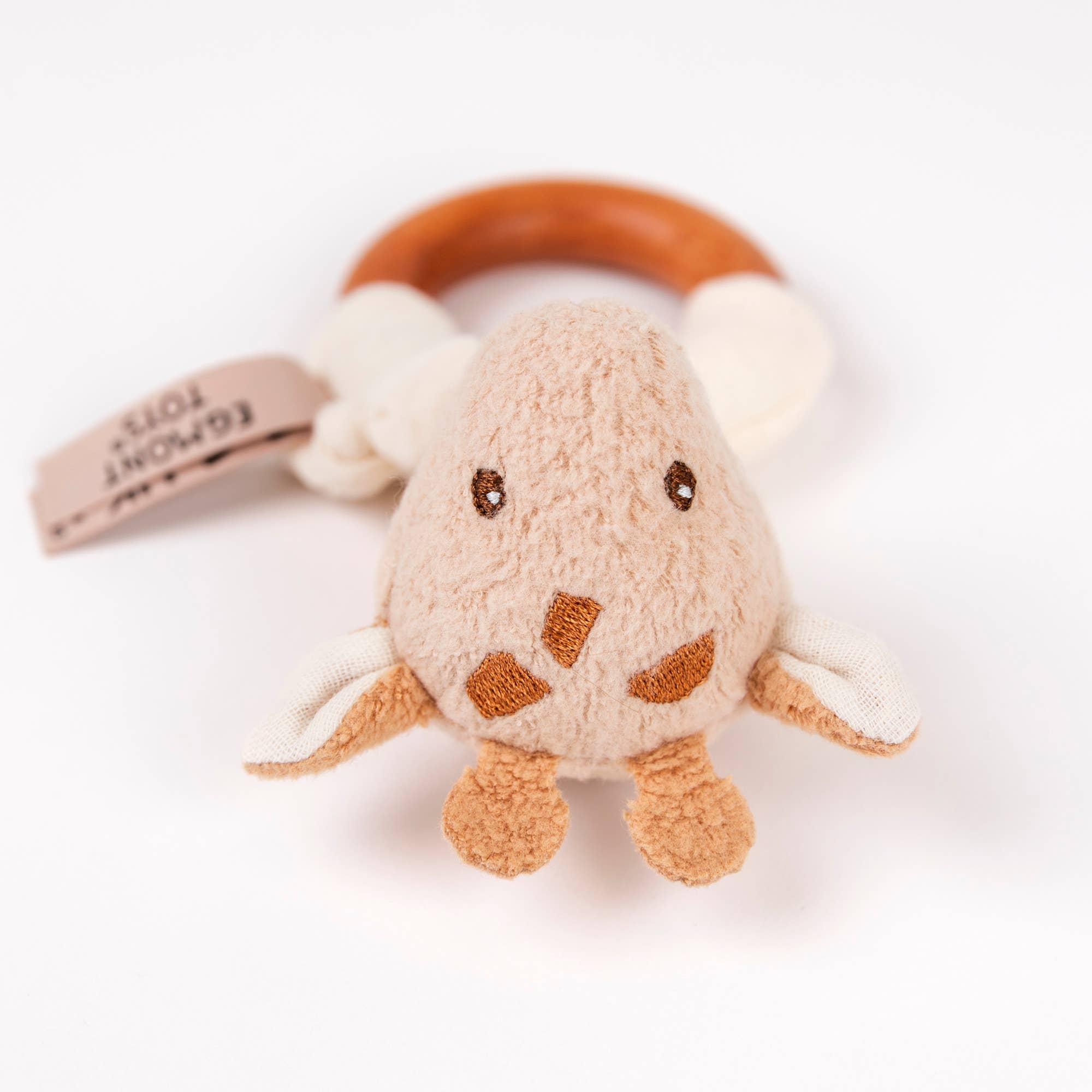 Leonie Giraffe Wood Rattle Baby RattleEgmontTAYLOR + MAX