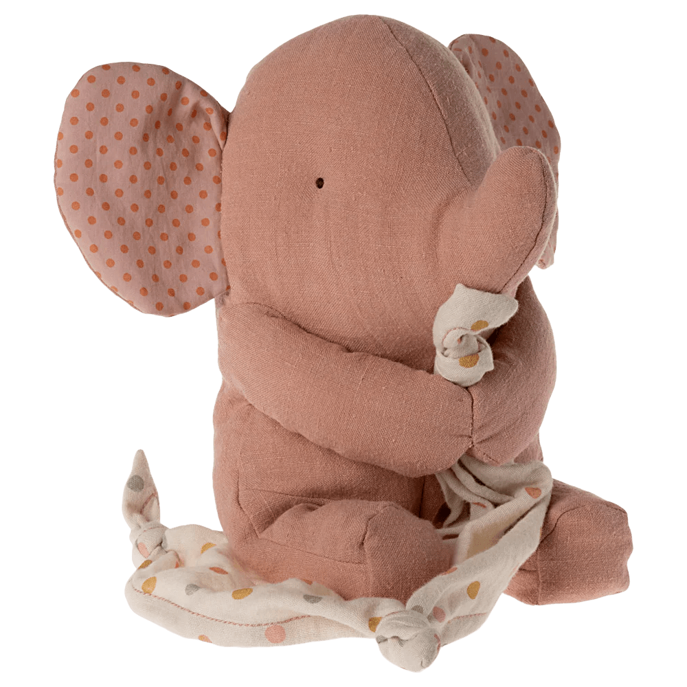 Lullaby Friends | Elephant, Old Rose Baby Activity ToysMailegTAYLOR + MAX