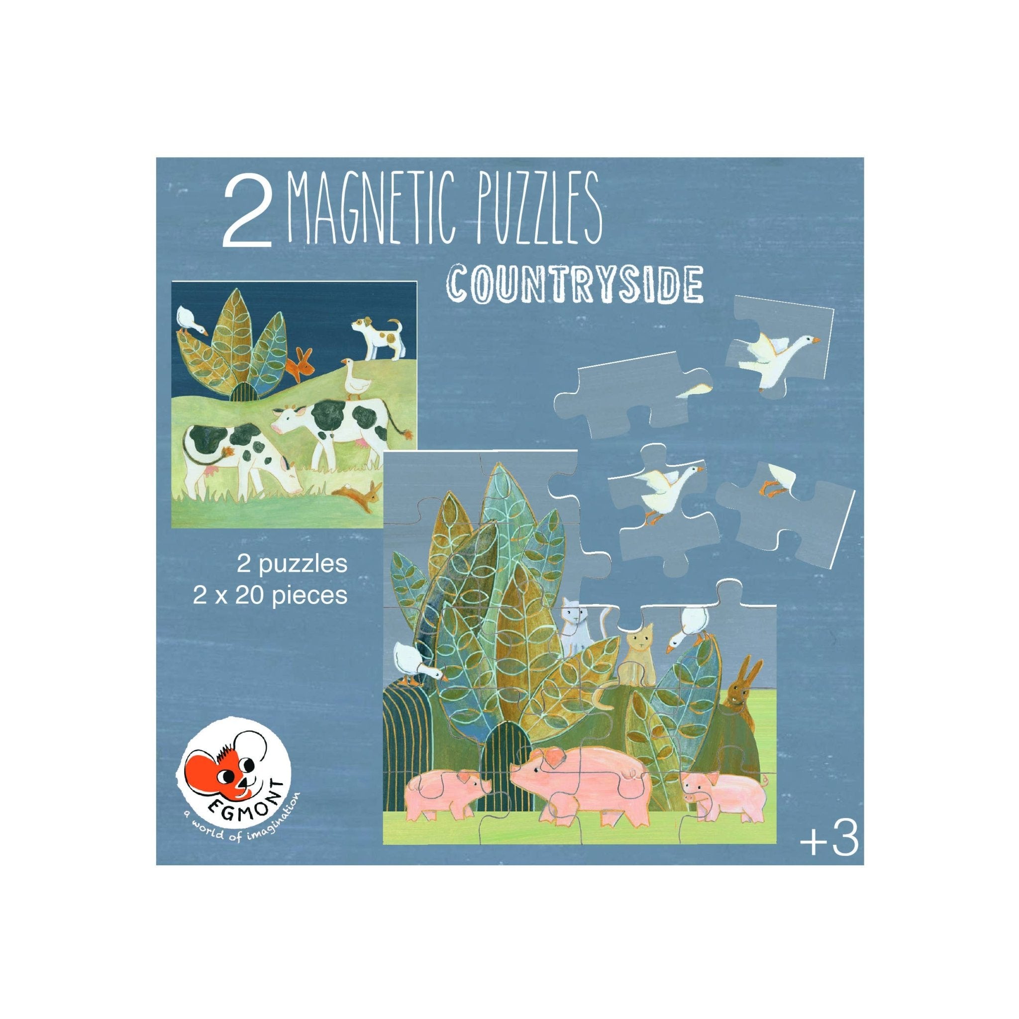Magnetic Puzzle - Countryside PuzzleEgmontTAYLOR + MAX