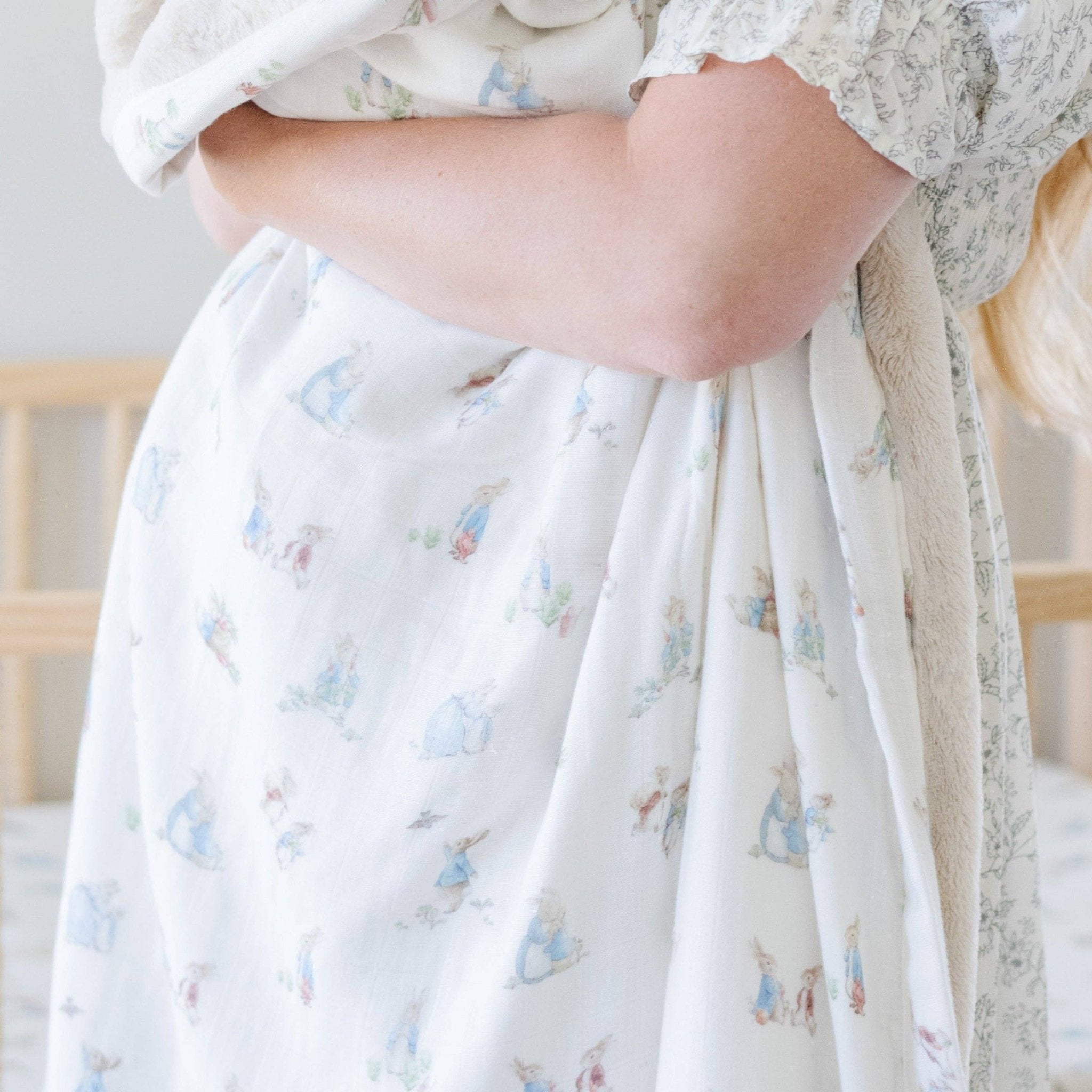 PETER RABBIT™ BAMBOO RAYON MUSLIN/LUSH BLANKETS: Boy SaranoniTAYLOR + MAX