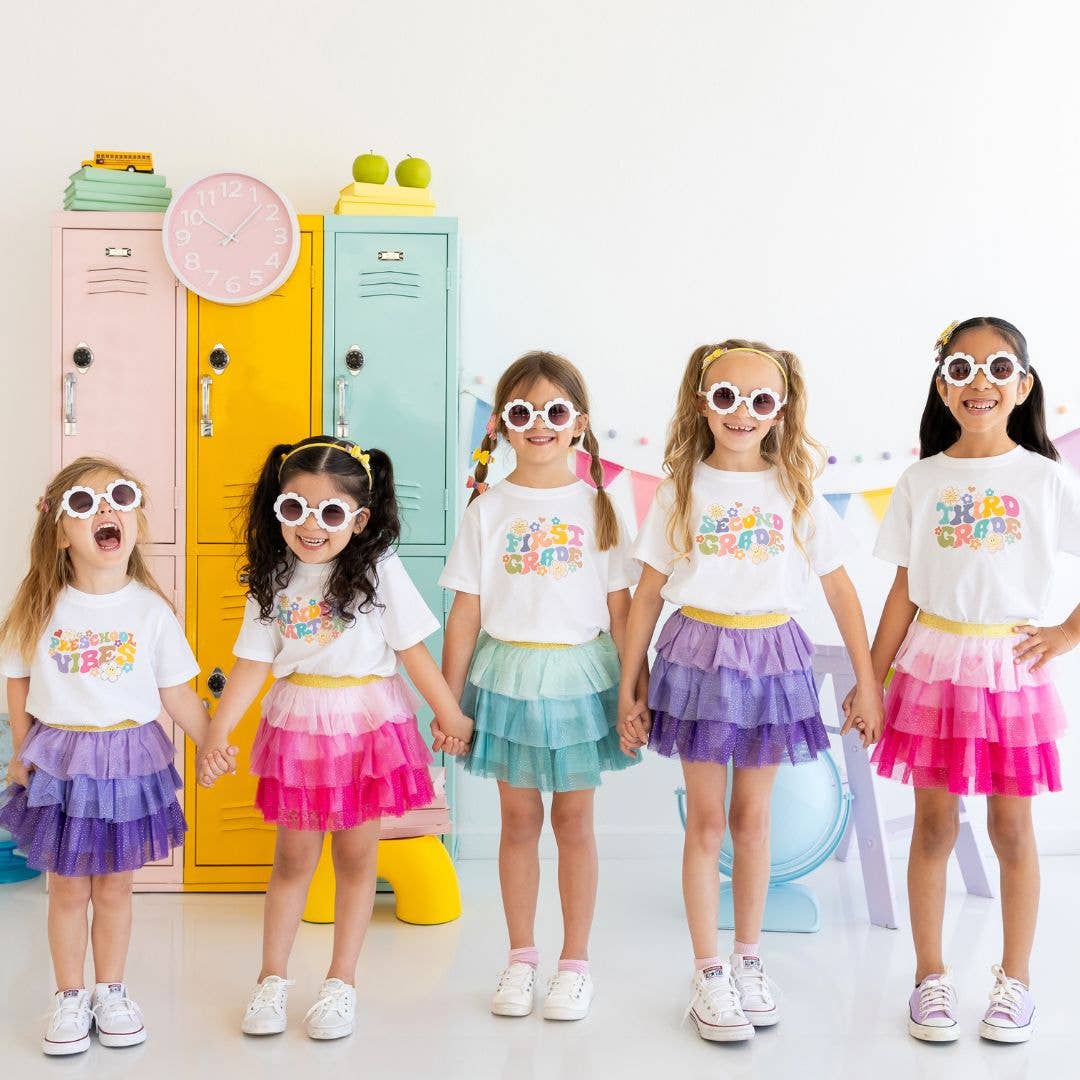 Preschool Retro Short Sleeve T-Shirt - Back To School Kids ClothingTAYLOR + MAXTAYLOR + MAX