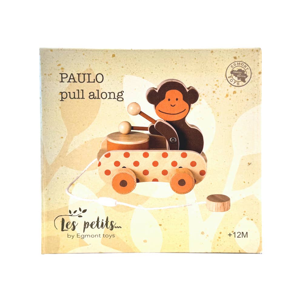 Pull - Along Paulo wooden pull toyEgmontTAYLOR + MAX
