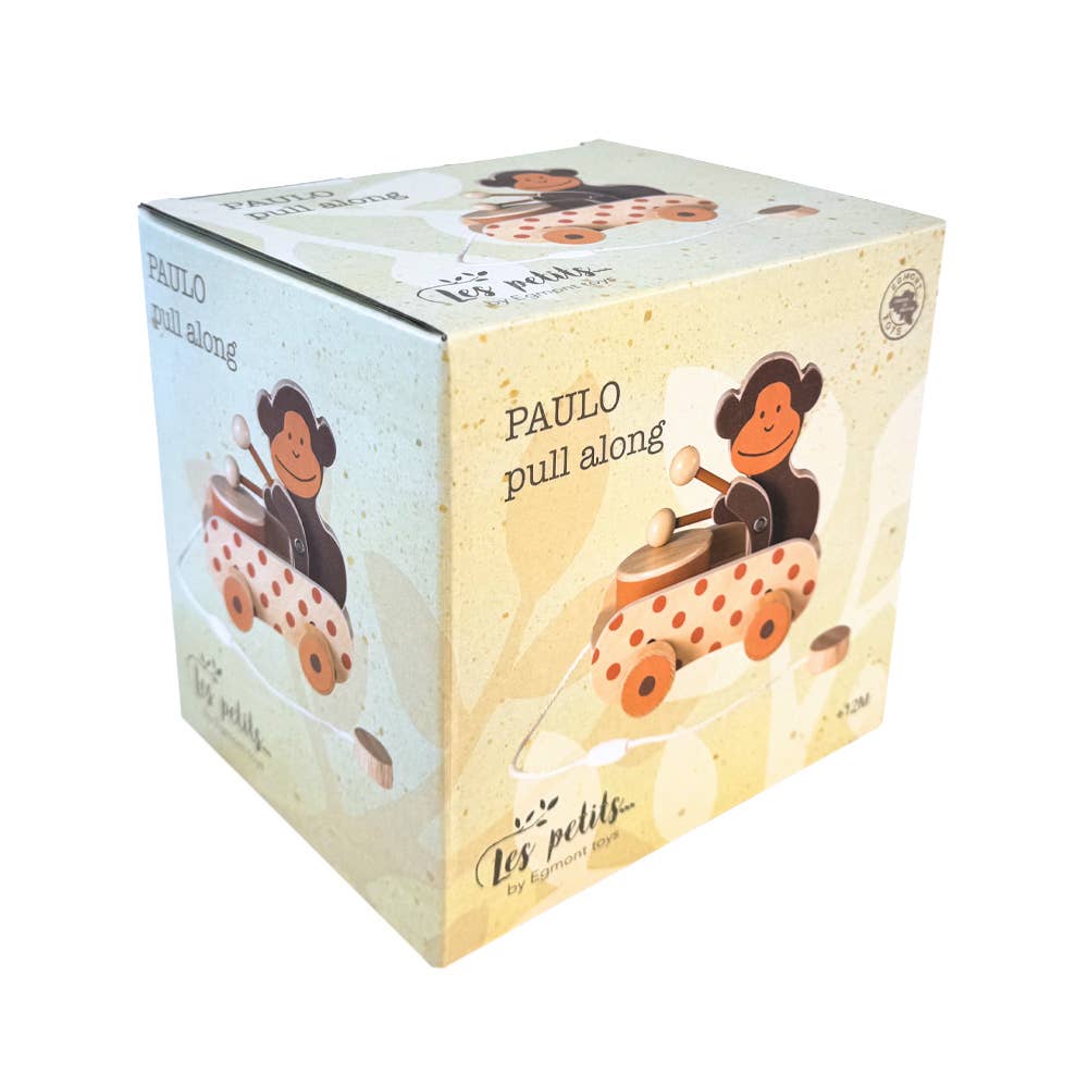 Pull - Along Paulo wooden pull toyEgmontTAYLOR + MAX