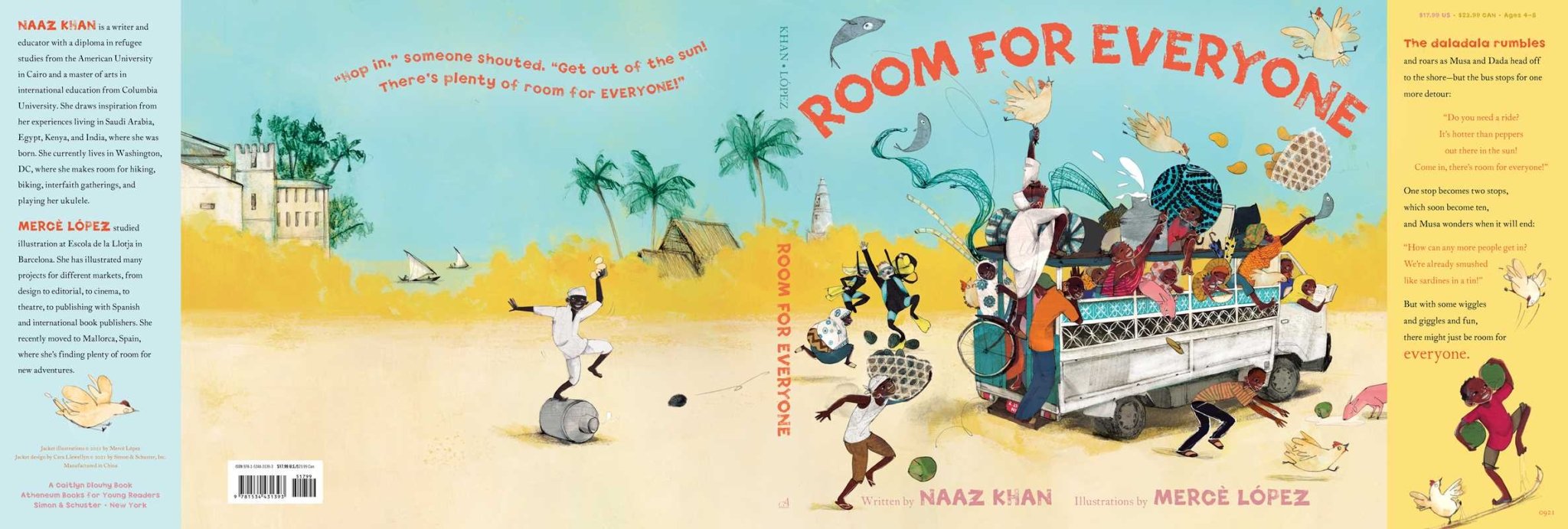 Room for Everyone by Naaz Khan: Hardcover; 40 pages / English Simon & SchusterTAYLOR + MAX