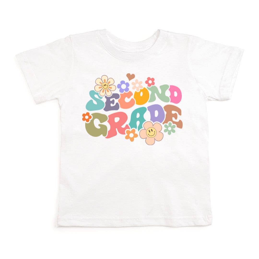 Second Grade Retro Short Sleeve T-Shirt - Back To School ClothingTAYLOR + MAXTAYLOR + MAX