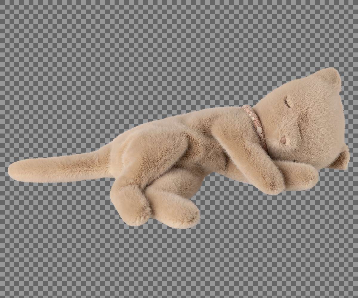 Sleeping Kitten Plush | Cream Small PlushMailegTAYLOR + MAX