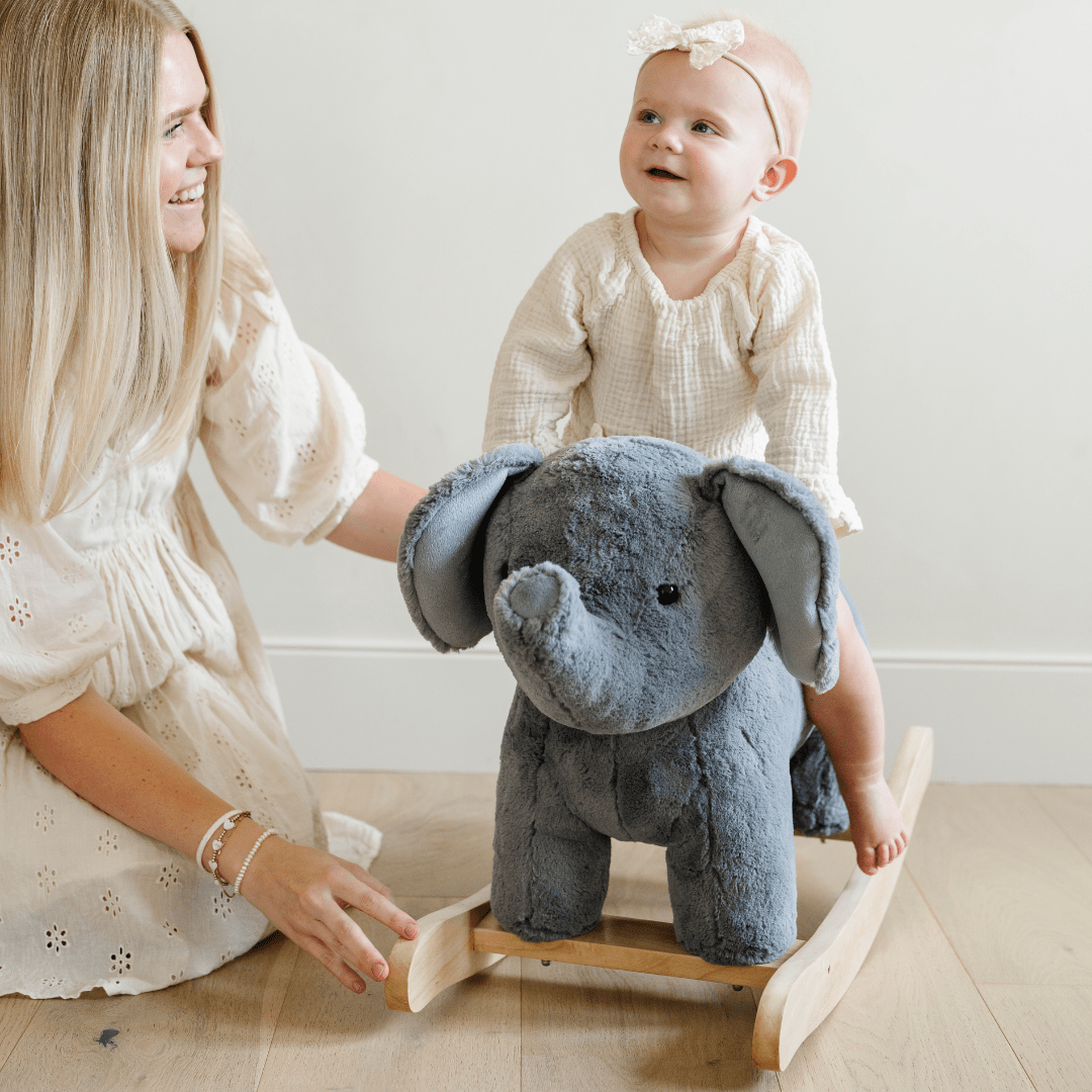 Stuffed Animal Rocker | Elephant Rocking & Riding ToysSaranoniTAYLOR + MAX