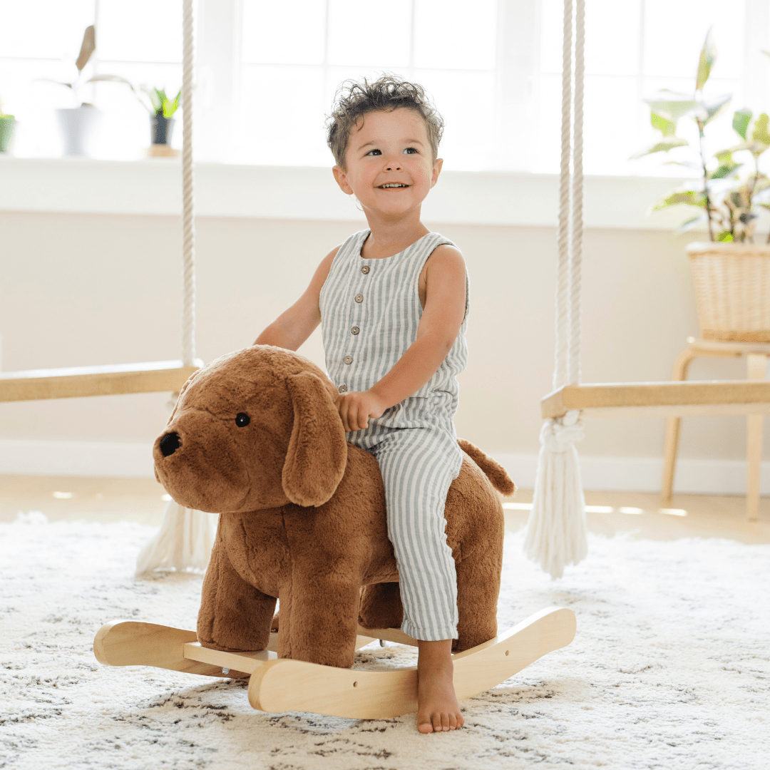 STUFFED ANIMAL ROCKERS: Bear SaranoniTAYLOR + MAX