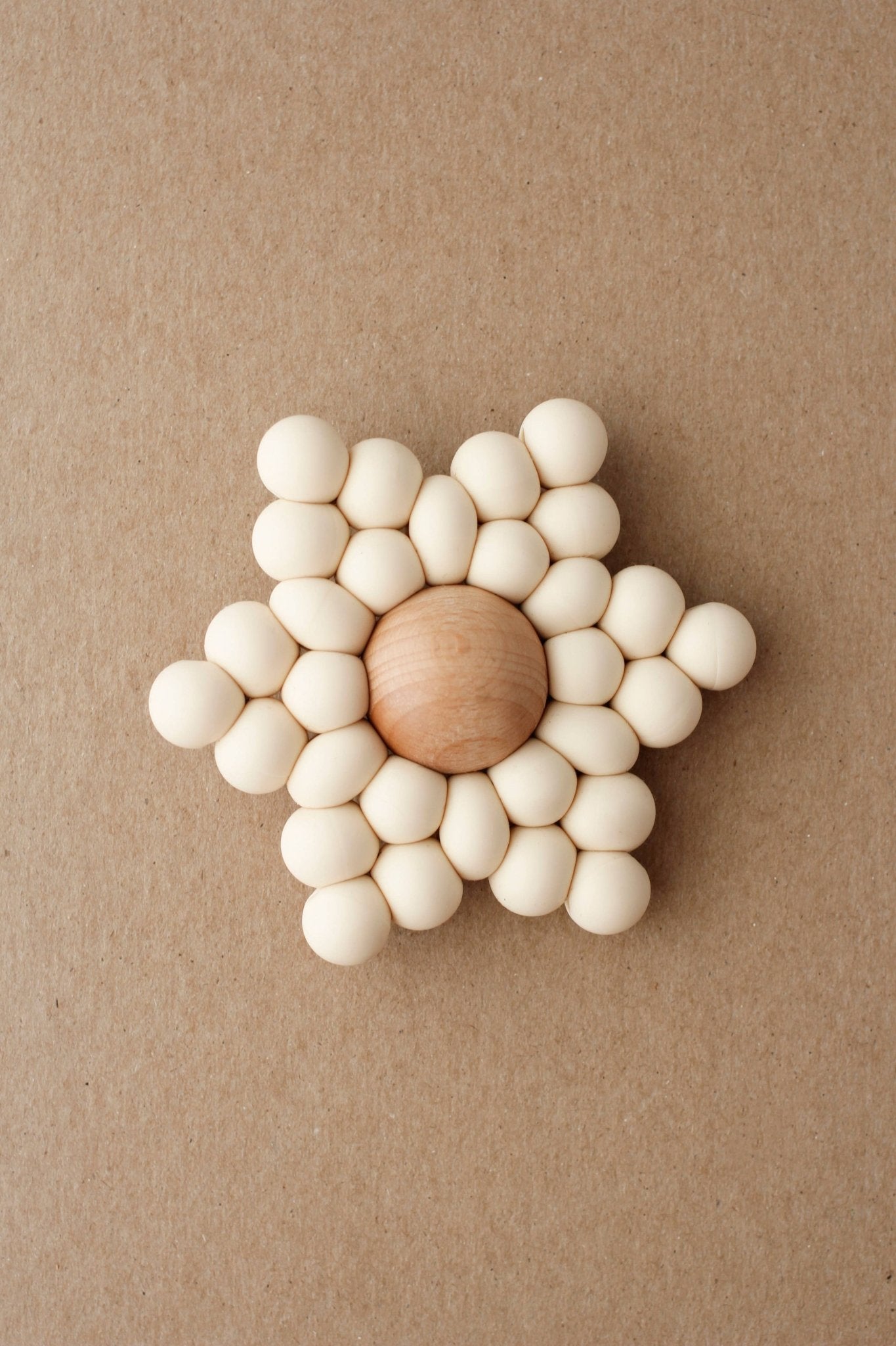 Teether - Star | Cream Little ChewTAYLOR + MAX