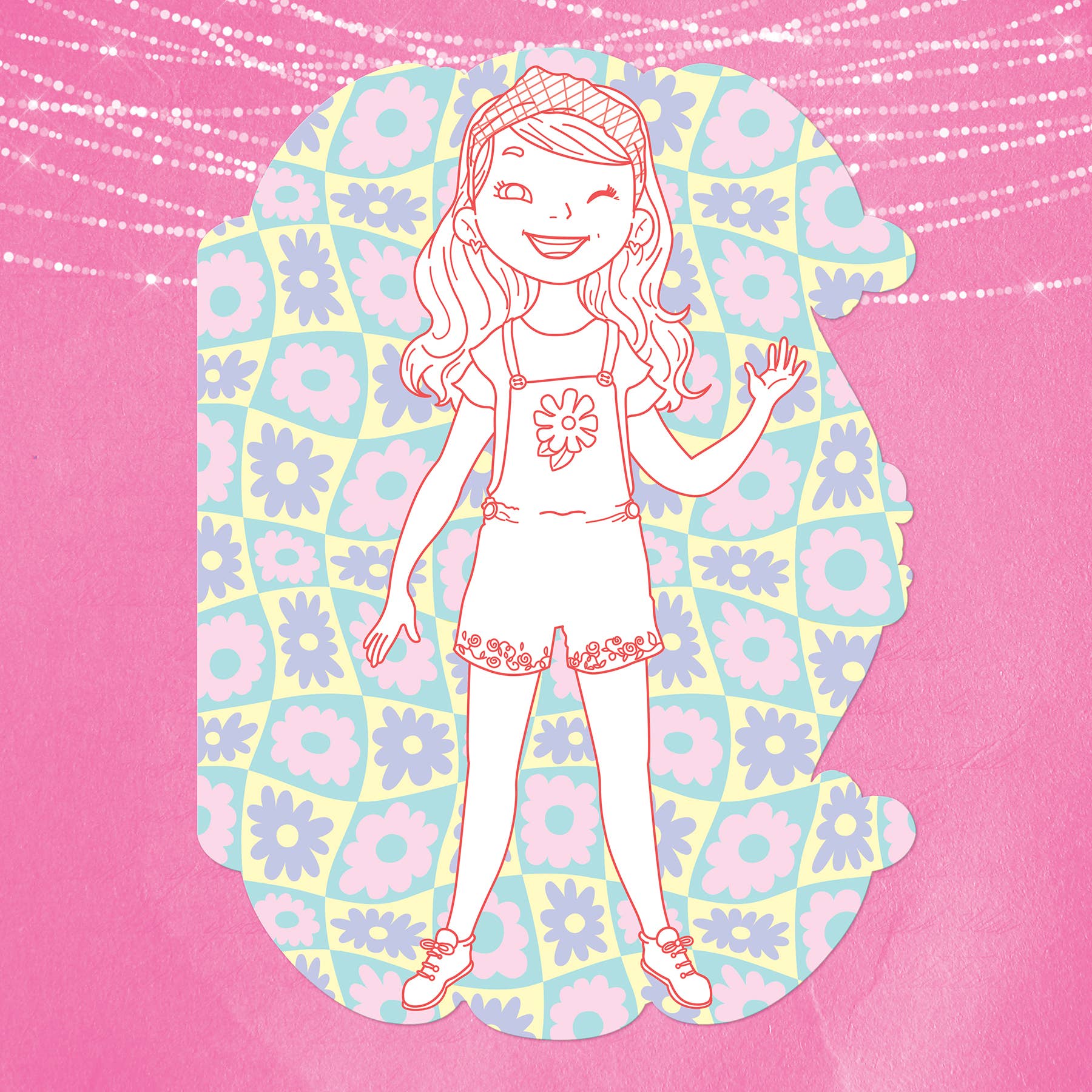 USA Fashion Coloring Book & Rainbow Stacker Crayons Gift - TAYLOR + MAXThe Piggy Story