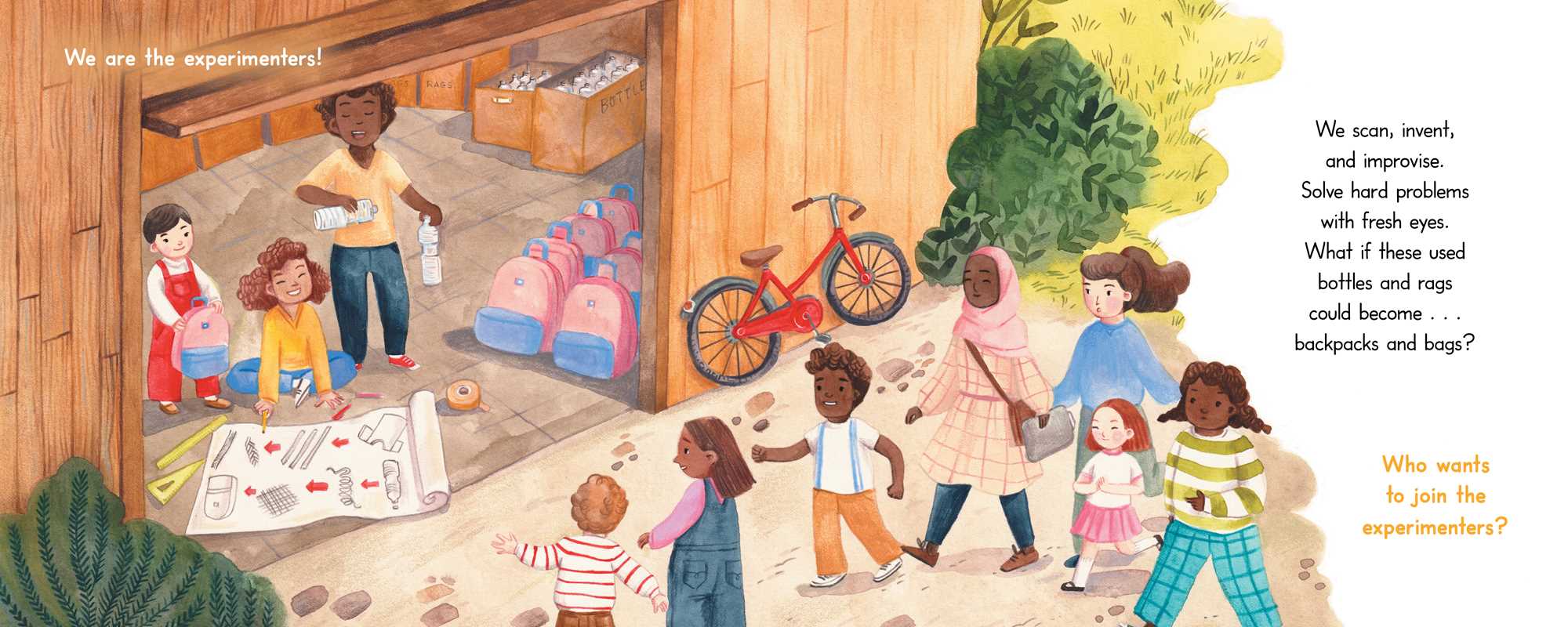 We Are the Builders! by Deepa Iyer: Hardcover; 40 pages / English Simon & SchusterTAYLOR + MAX