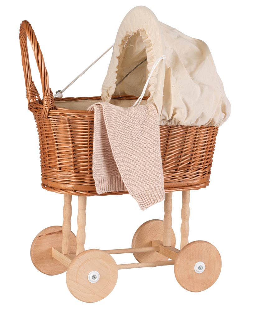 Wicker Pram Eggshell EgmontTAYLOR + MAX