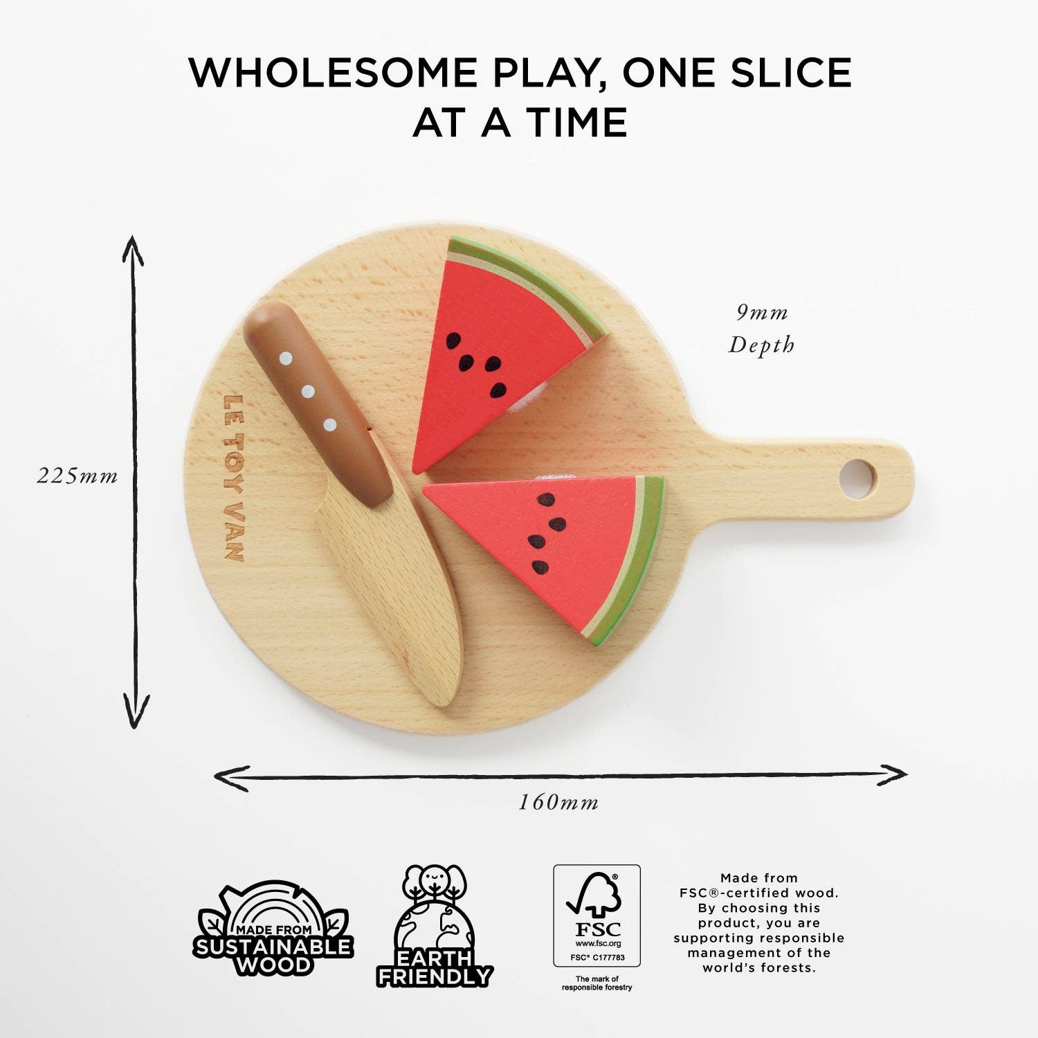 Wooden Chopping Board & Sliceable Play Food Activity ToysLe Toy Van, Inc.TAYLOR + MAX