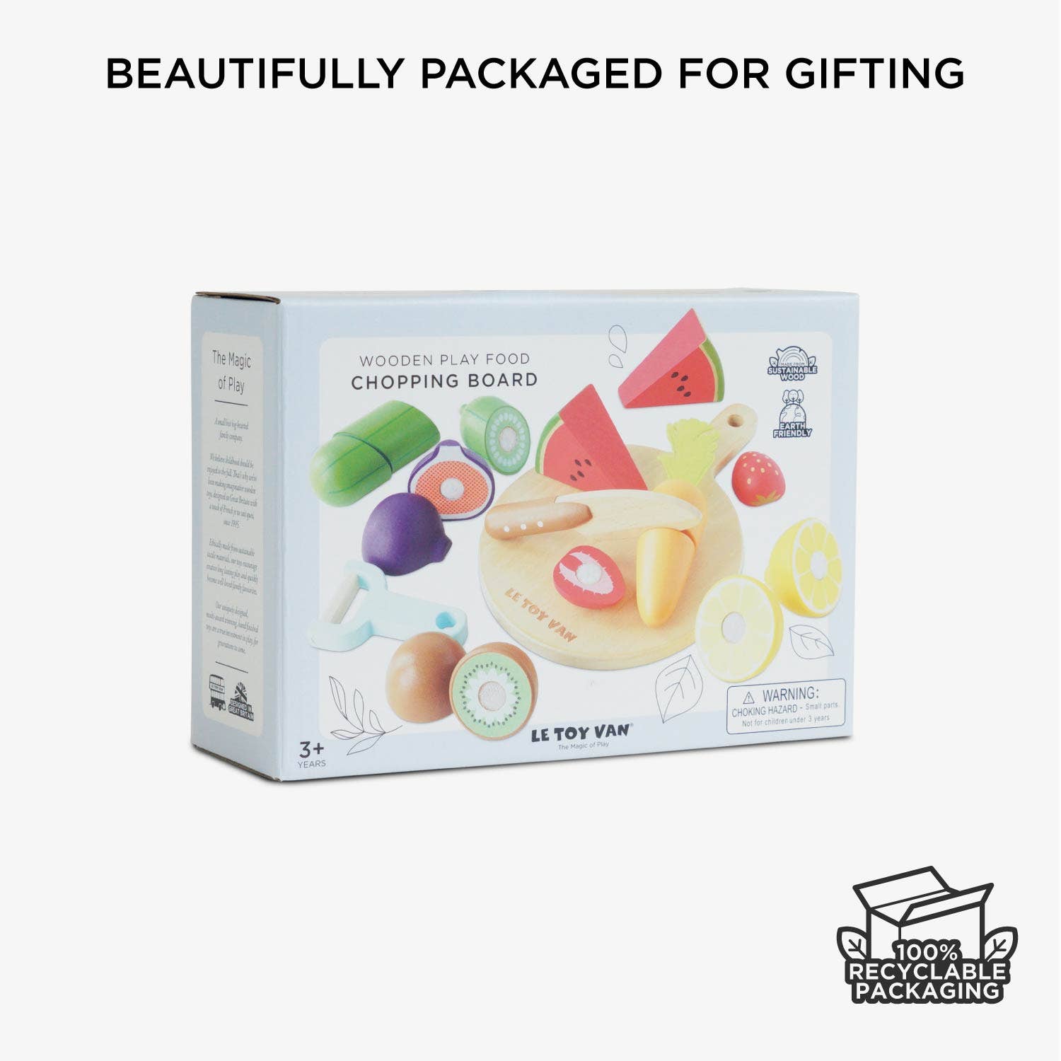 Wooden Chopping Board & Sliceable Play Food Activity ToysLe Toy Van, Inc.TAYLOR + MAX