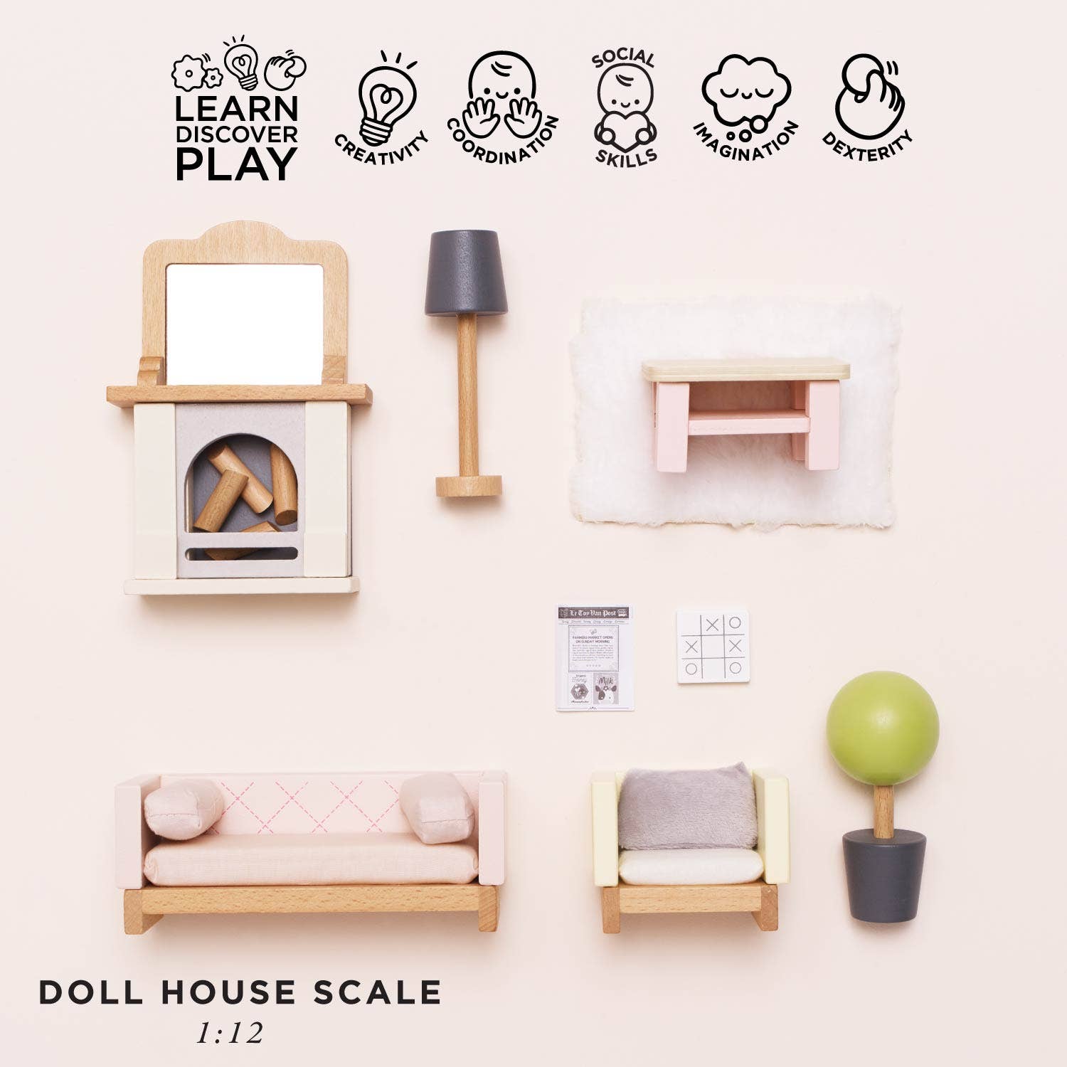 Wooden Dolls House Living Room Le Toy Van, Inc.TAYLOR + MAX
