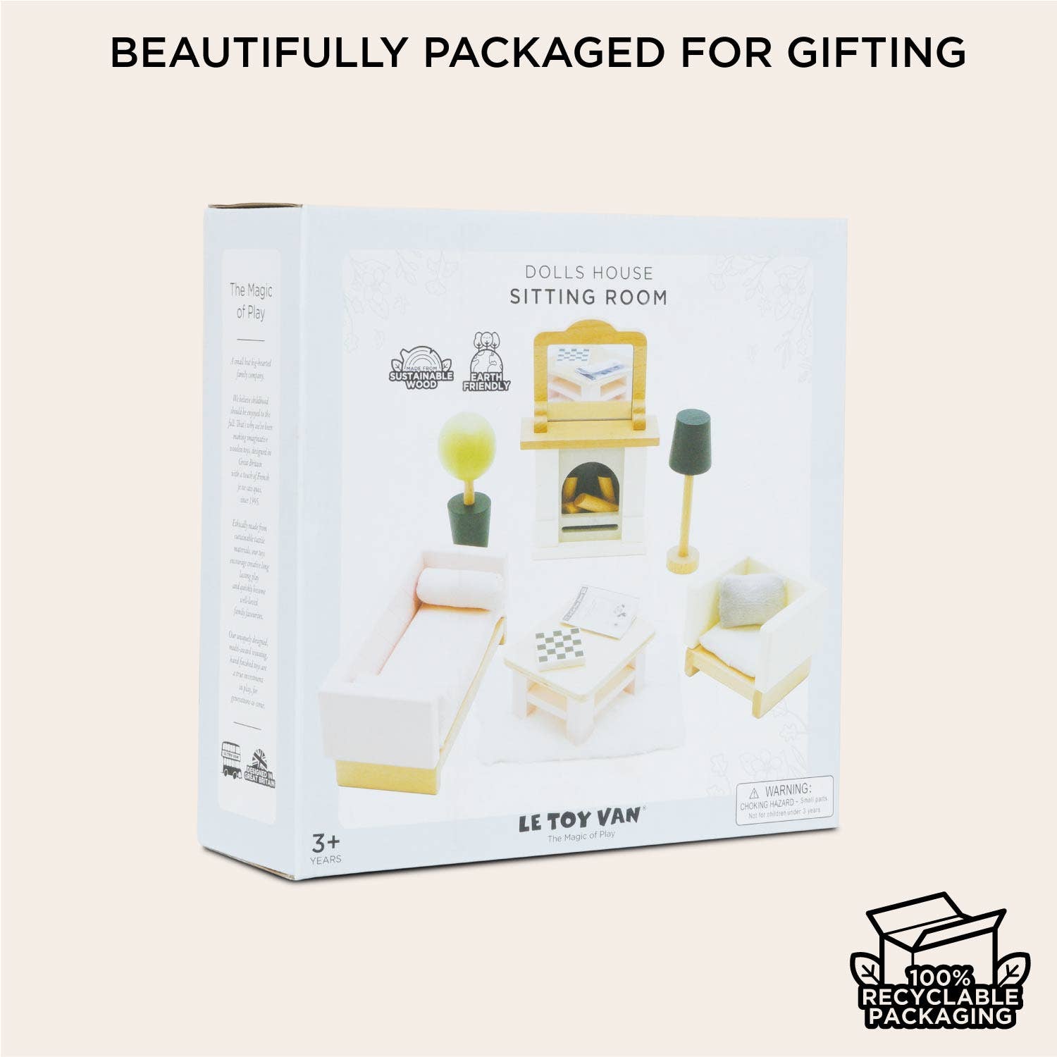 Wooden Dolls House Living Room Le Toy Van, Inc.TAYLOR + MAX