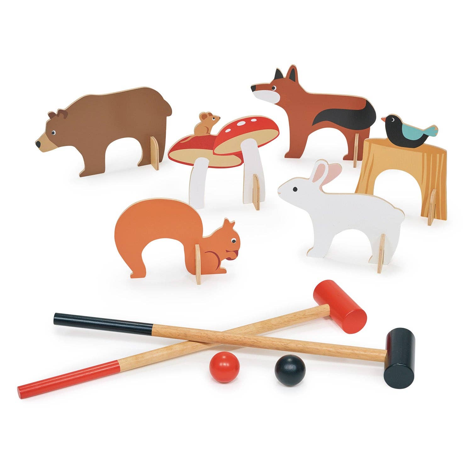 Woodland Indoor Croquet Set Activity ToysTender Leaf ToysTAYLOR + MAX