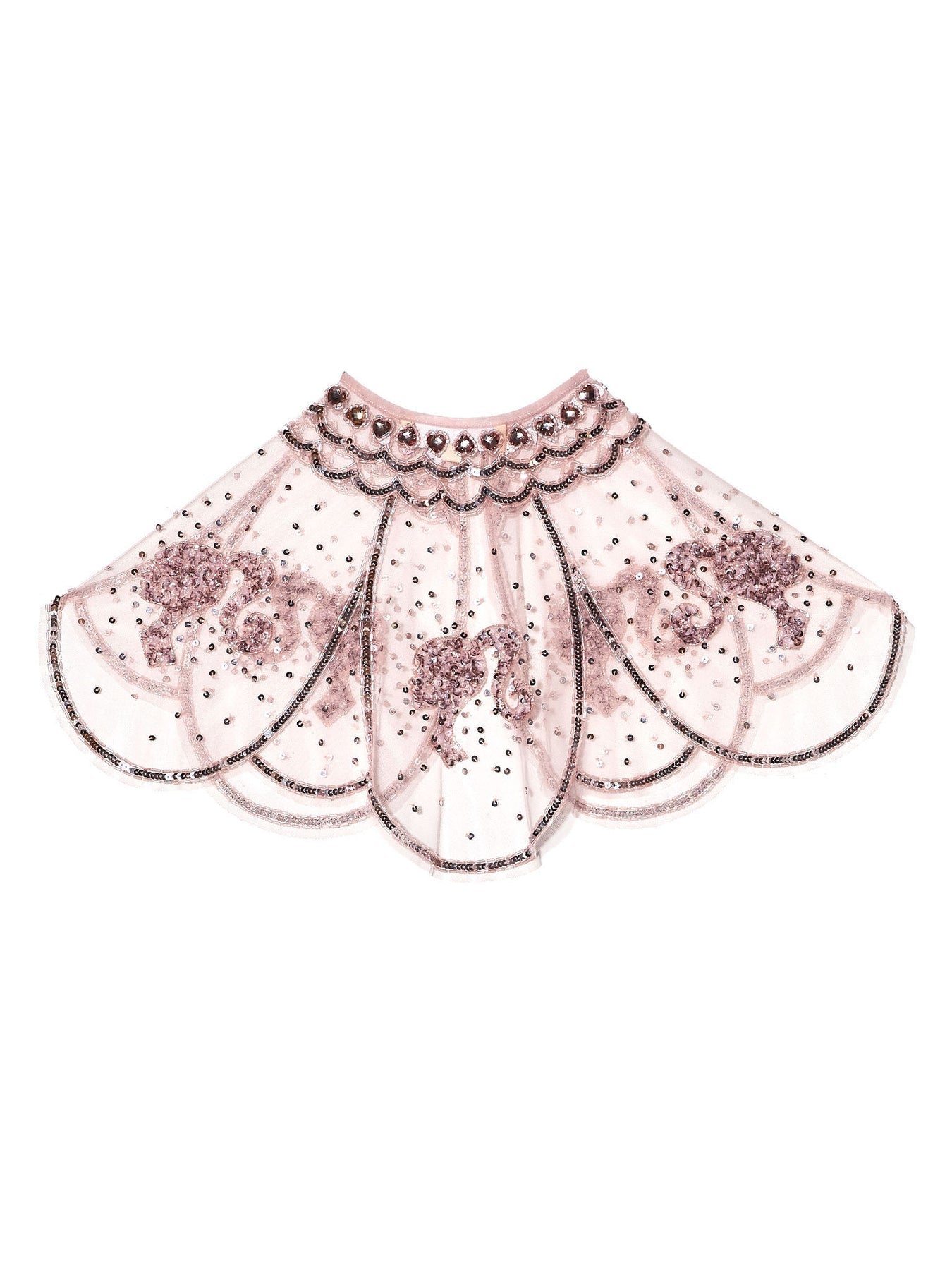 Tutu Du Monde x Barbie Sequin Embellished Cape | Cradle Pink Girl AccessoryTutu Du MondeTAYLOR + MAX