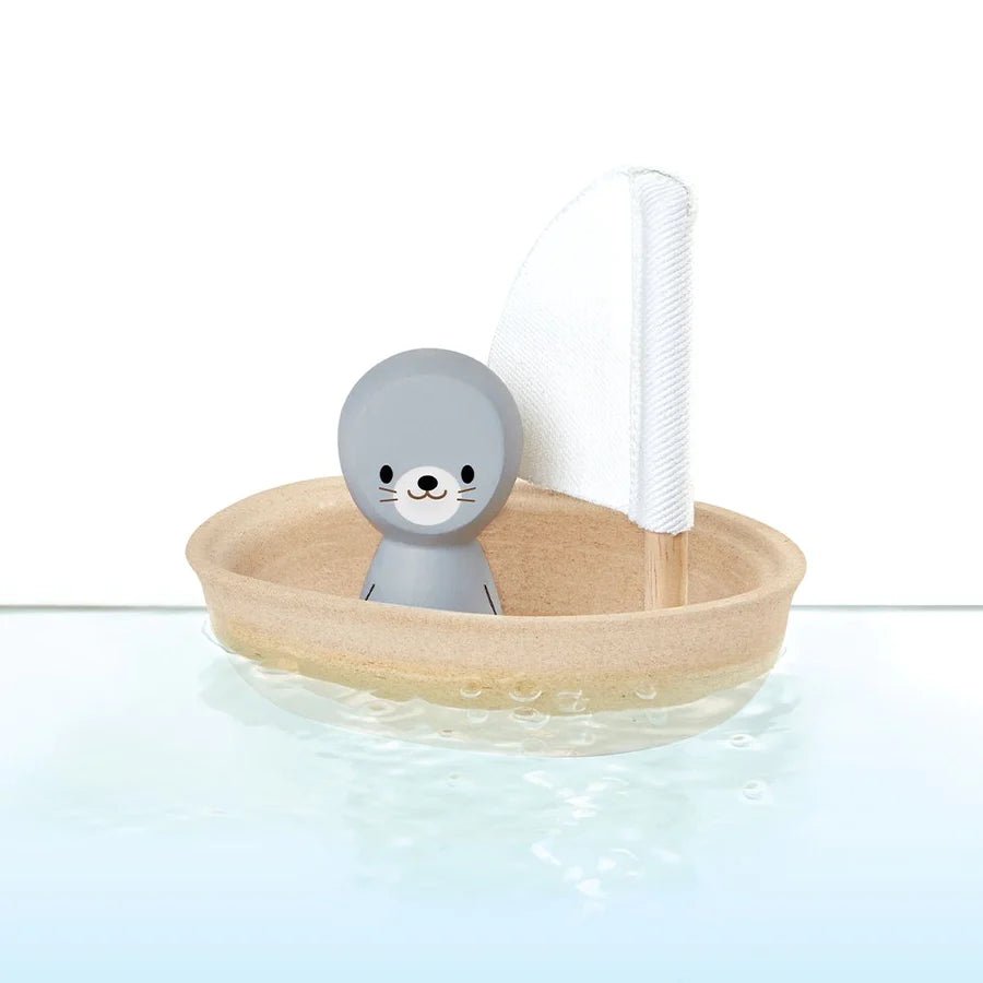 Bathtub Explorers: Sailing Seal Bath Toy - TAYLOR + MAXplantoys