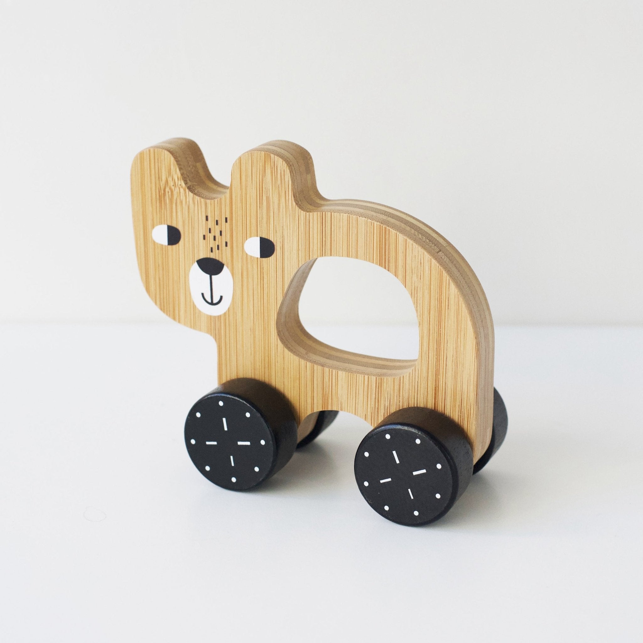 Bear Push Toy Wood + Bamboo ToysWee GalleryTAYLOR + MAX