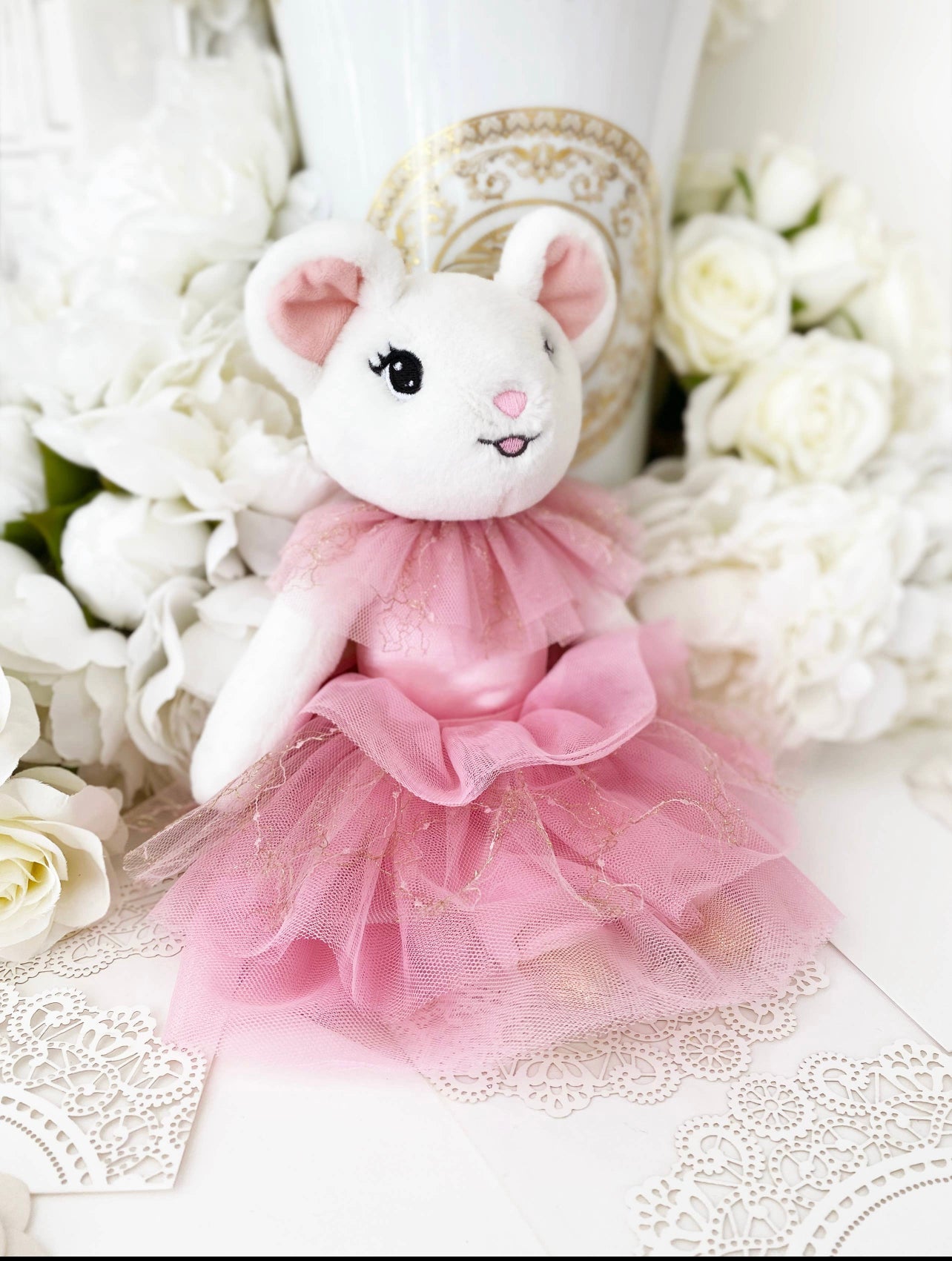 Claris The Chicest Mouse In Paris | Parfait Pink Plush Doll Plush DollsClarisTAYLOR + MAX