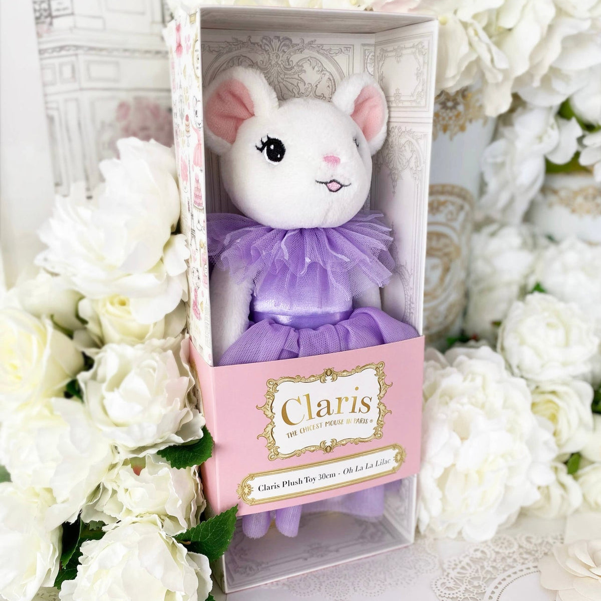 Claris the Chicest Mouse in Paris Handbag with Pearl Handle main image 1