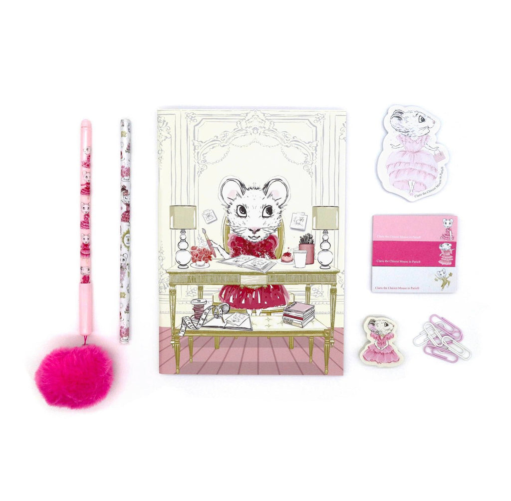 Claris the Chicest Mouse Sationary Set - TAYLOR + MAXclair