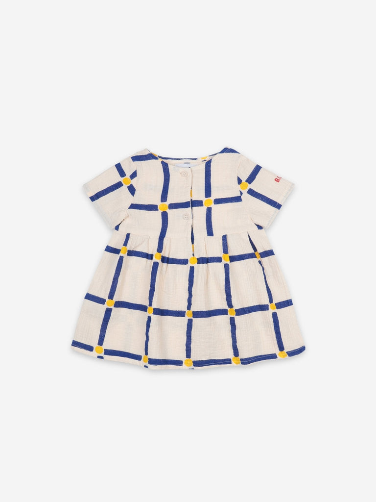 Cube All Over Buttoned Dress - TAYLOR + MAXbobo choses