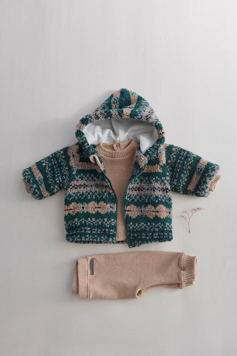ETHNIC SHERPA BABY JACKET baby coatMY LITTLE COZMOTAYLOR + MAX