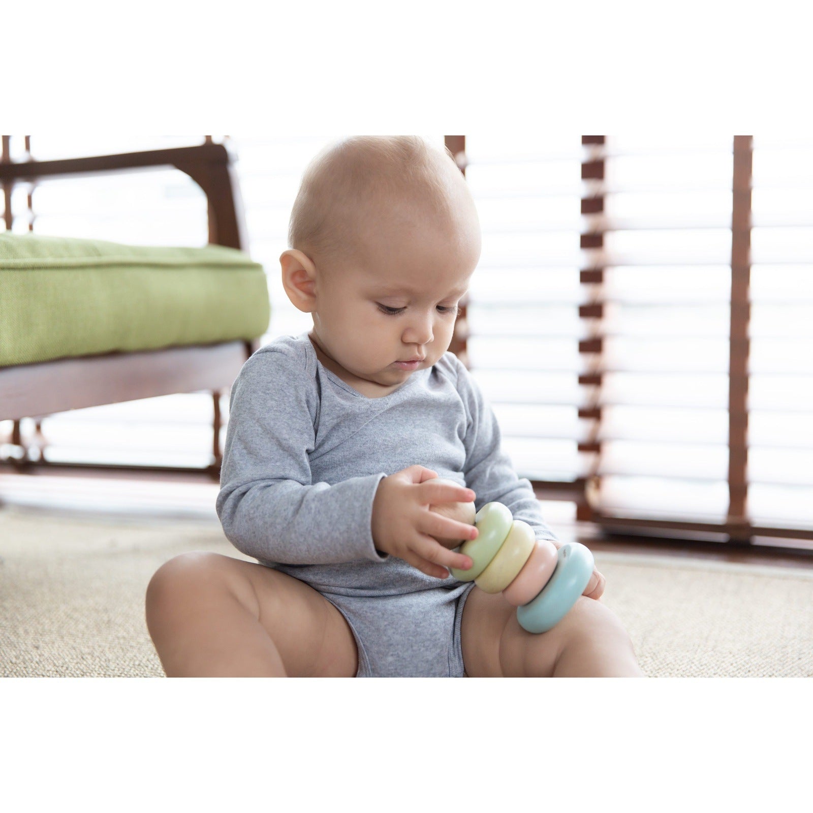 First Stacking Ring Wooden toysplantoysTAYLOR + MAX