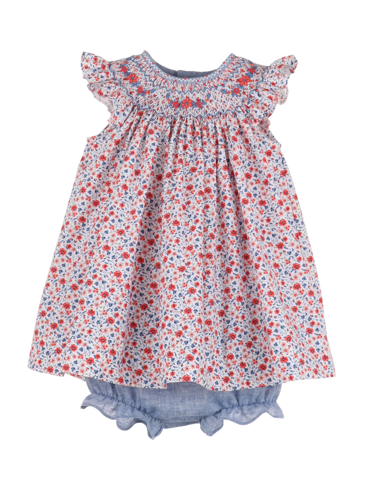 Floral Smocked Bishop Dress Set Baby DressLuli and MeTAYLOR + MAX