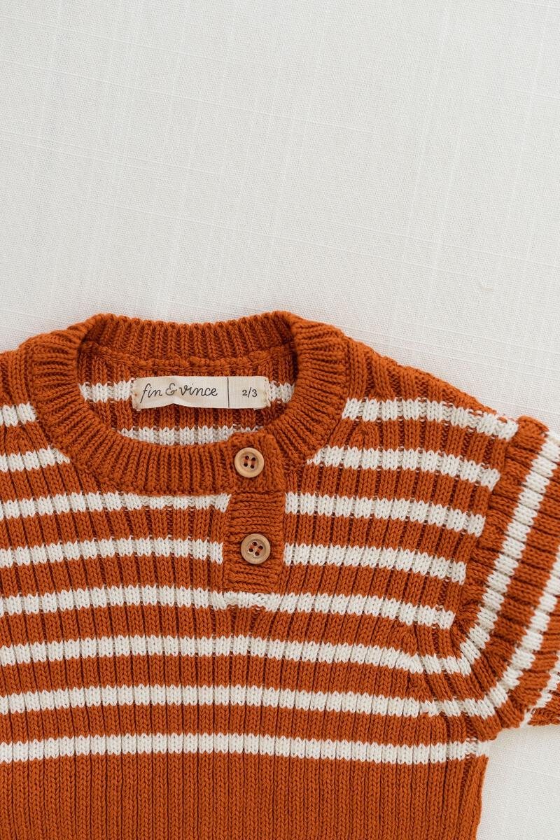 Heritage Knit Top | Ginger TopFin & VinceTAYLOR + MAX